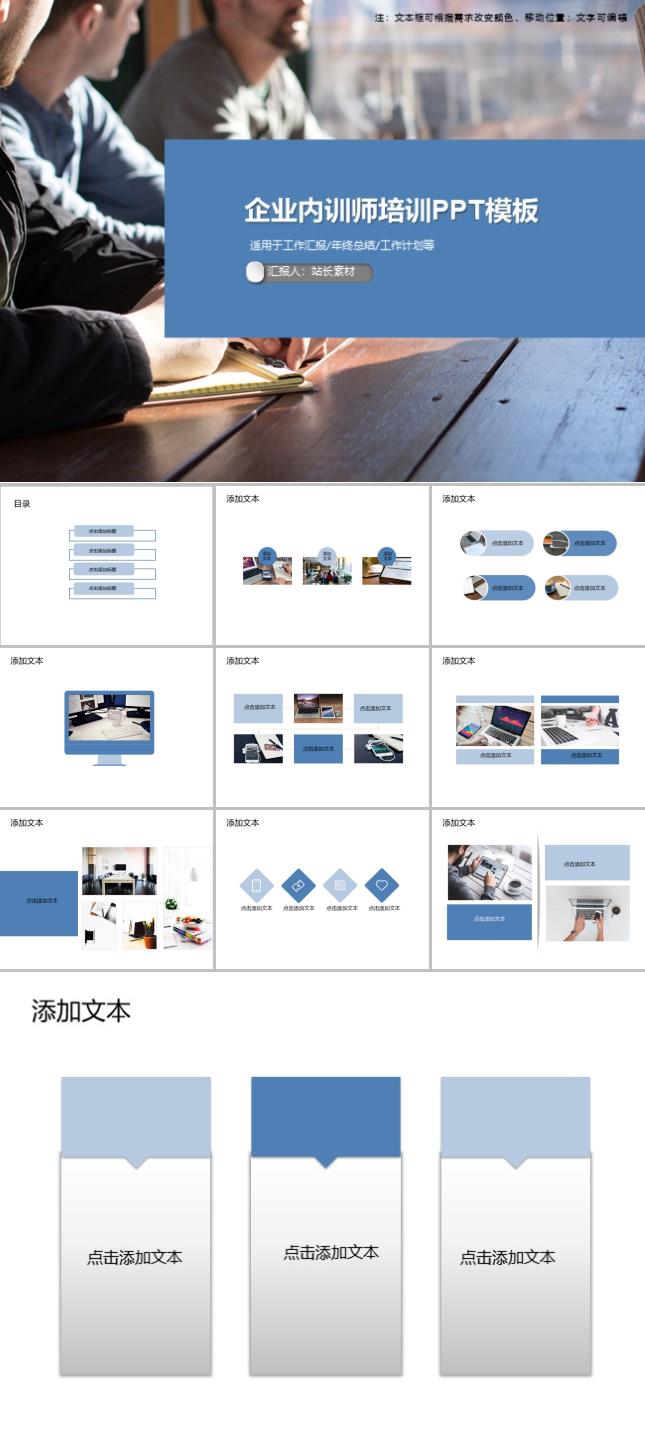 企业内训师培训PPT模板