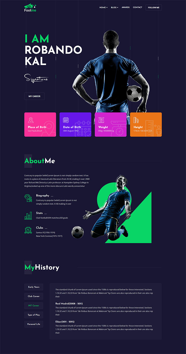 体育足球运动网站HTML5模板（中国体育网官方网站足球）