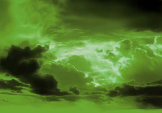 高清绿色云层图片下载