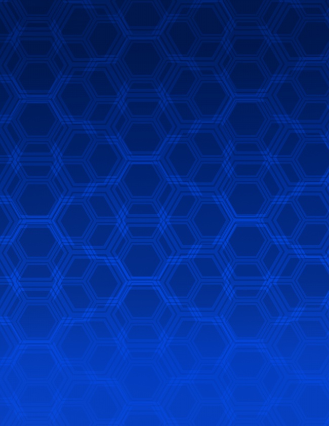 六角形底纹蓝色背景图片