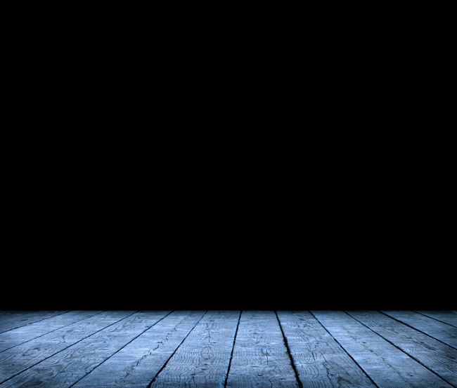 蓝色木地板黑色背景图片