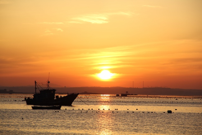 ‘~黄昏码头唯美夕阳图片  ~’ 的图片