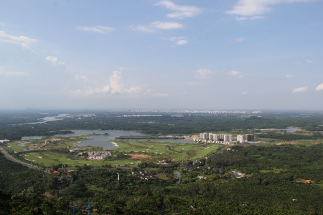 琼海市白石岭全景图片