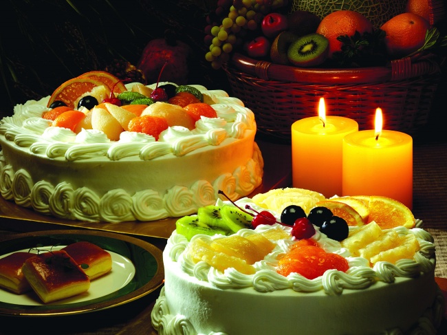 生日蛋糕的图片