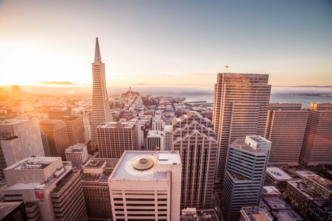 旧金山摩天楼图片