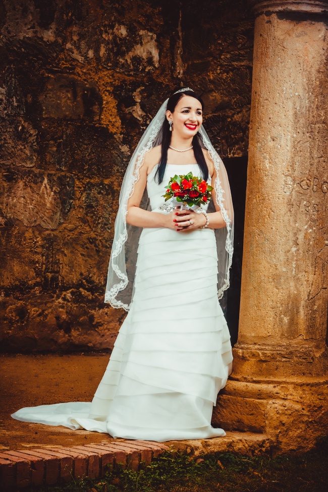 新娘白色婚纱系列图片