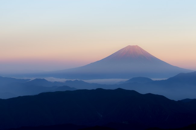 ‘~清晨的富士山图片  ~’ 的图片