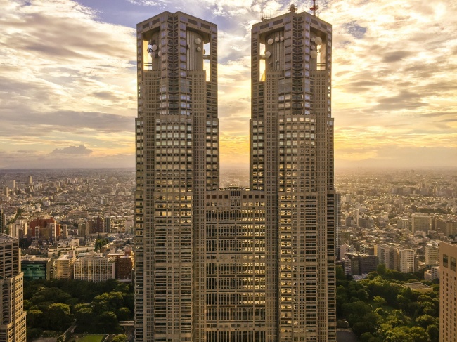 东京摩天大楼图片