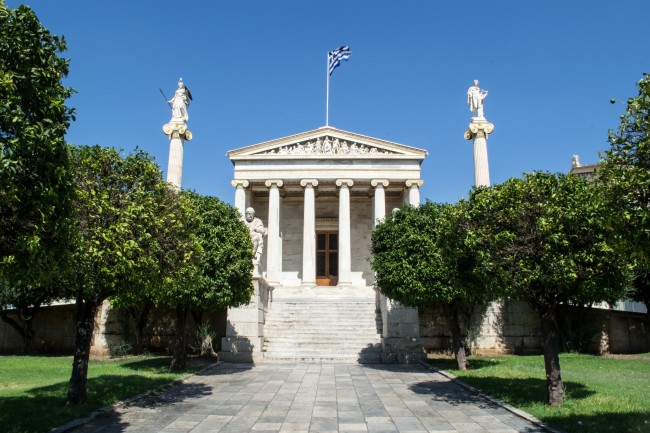 雅典古建筑图片
