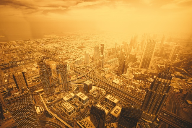 迪拜阿联酋黄昏图片