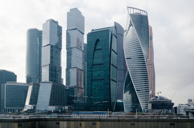 莫斯科摩天大楼图片