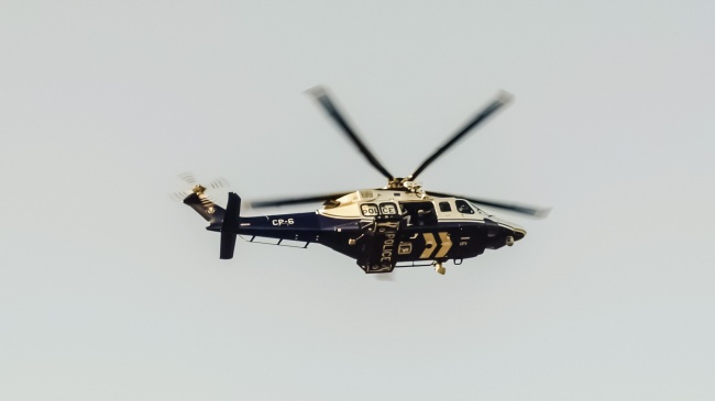 救援直升飞机图片