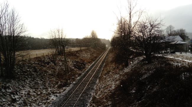 冬季铁路图片
