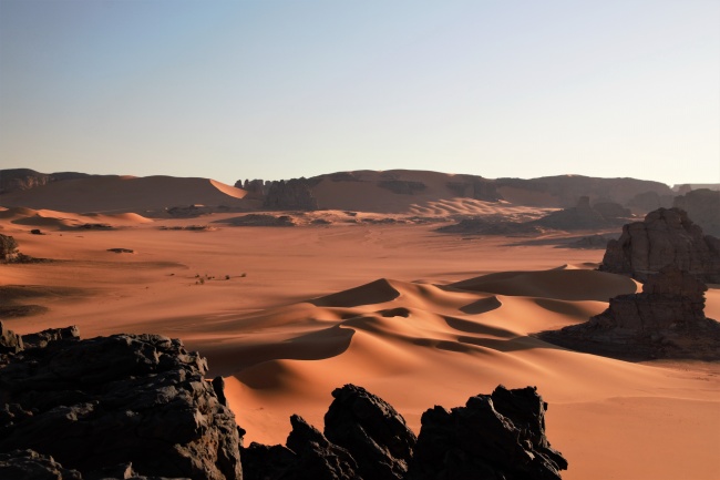 撒哈拉沙漠风景图片
