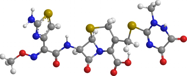头孢曲松钠分子结构图片