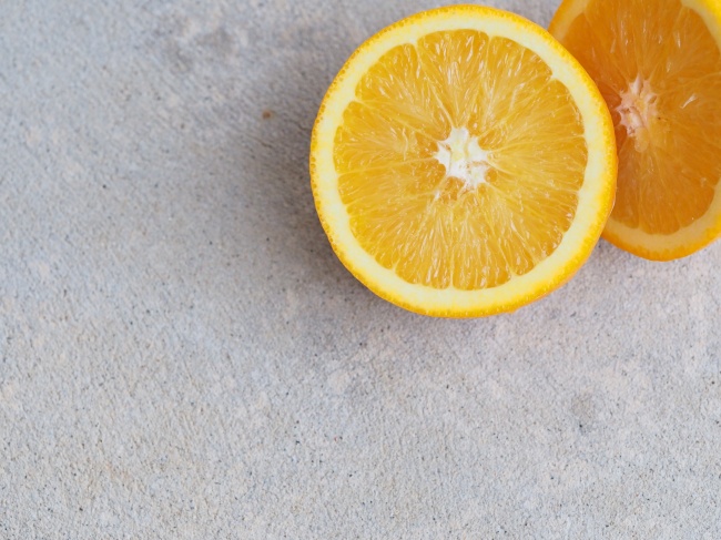柑橘片桌面背景图片