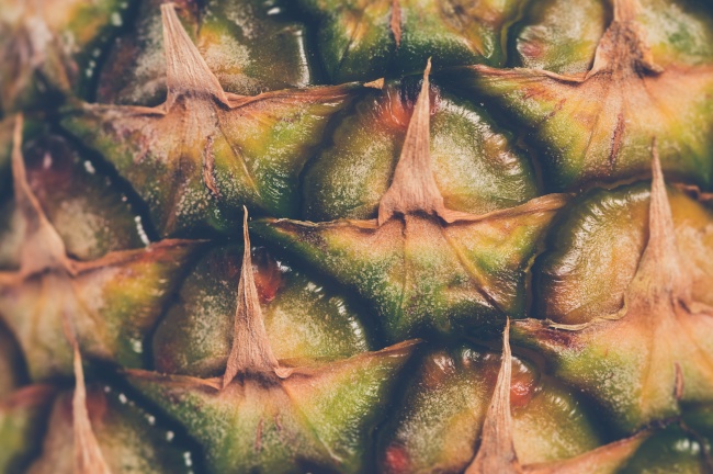 菠萝表皮纹理背景图片