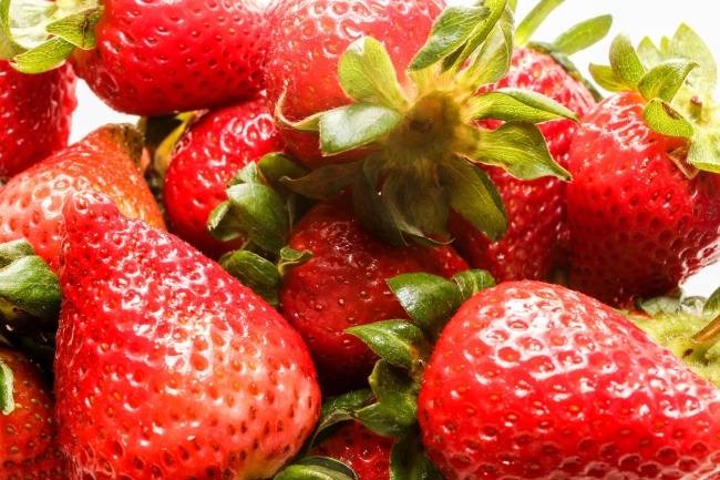 健康草莓水果图片