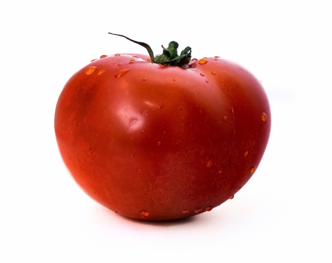 一颗西红柿图片素材