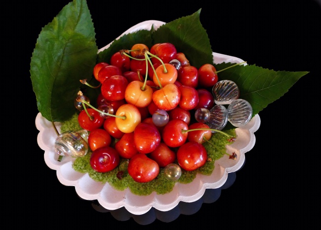 健康水果樱桃图片