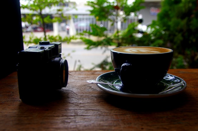 咖啡拉花高清图片