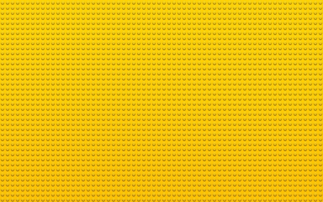 黄色圆形波点背景图片