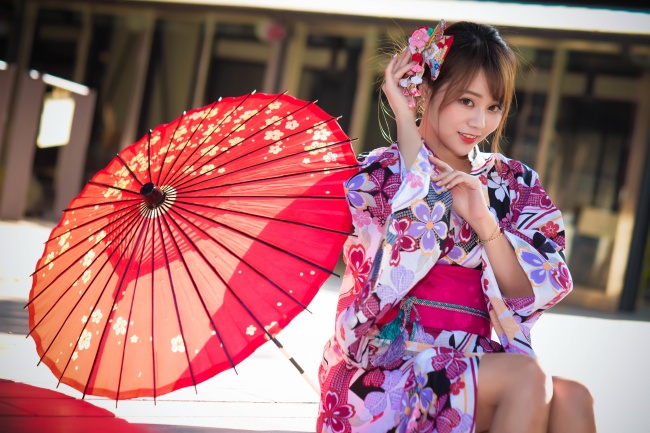日本和服美女写真图片