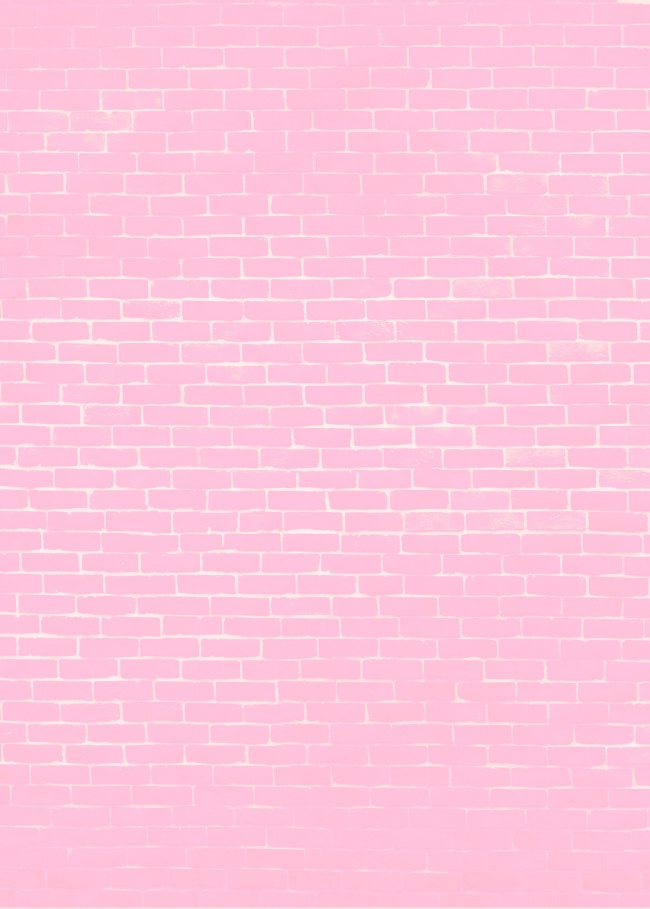 粉红色砖墙背景图片