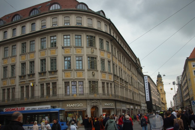 慕尼黑街头建筑图片