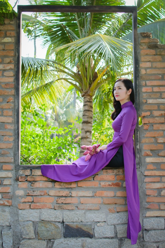 越南亚洲美女写真图片