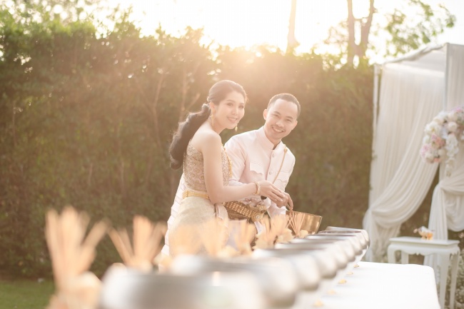 泰国婚礼宴会婚纱图片