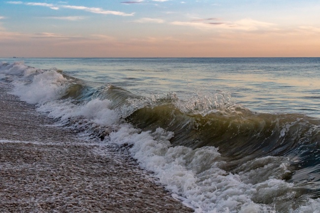 大海波涛海浪图片