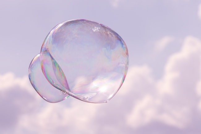 透明肥皂泡泡素材图片