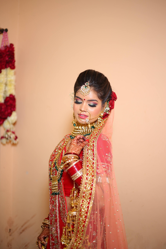 印度新娘婚纱图片