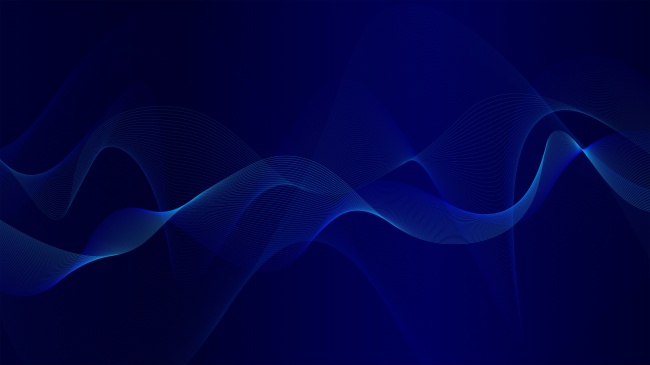 蓝色抽象曲线科技背景图片