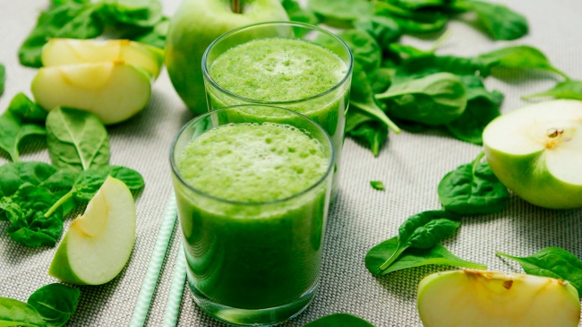 绿色蔬菜果汁图片
