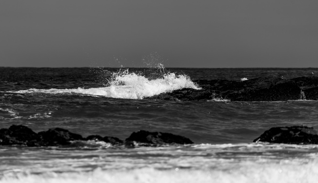 海洋波浪景观图片