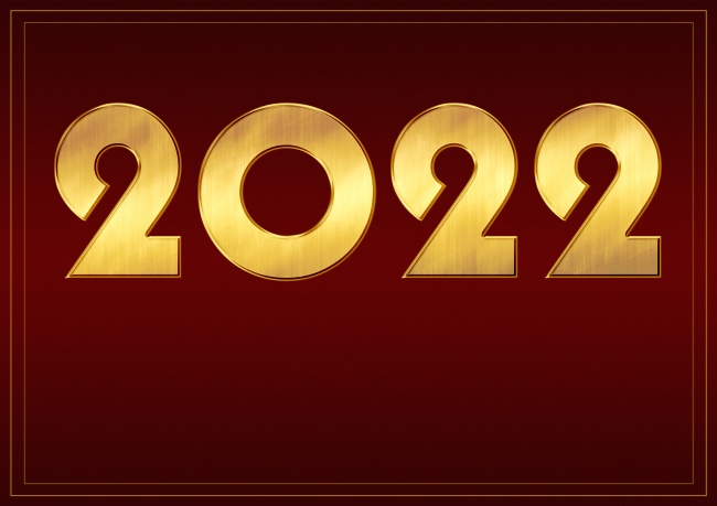 2022数字背景素材图片