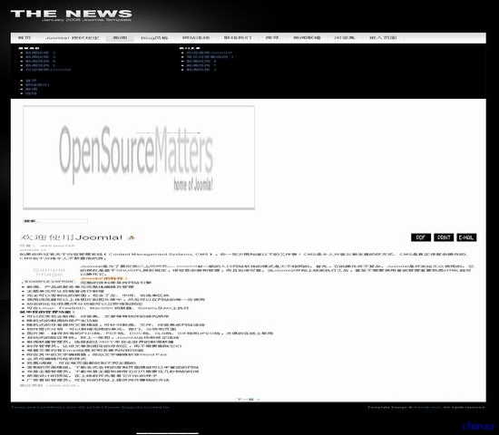 Joomla thenews模板