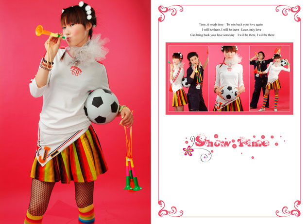 足球宝贝写真模板下载 人物家庭