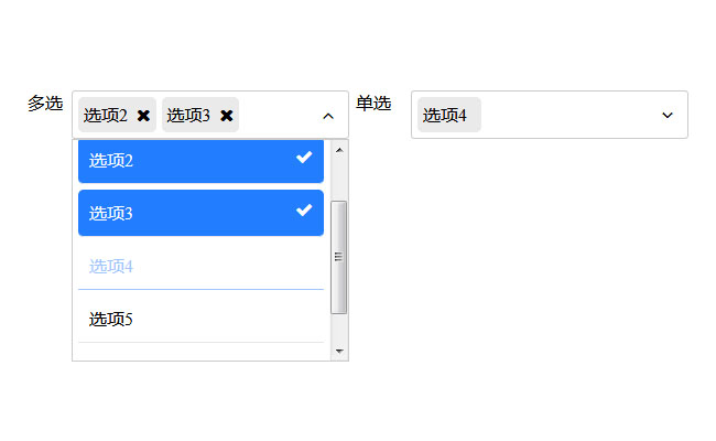 jQuery模拟select下拉框插件