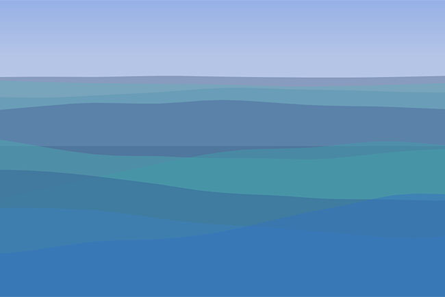 HTML5 Canvas海水波浪动画特效（css水波纹动画效果）