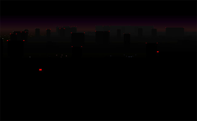 HTML5城市夜景动画特效（城市夜景动画图片）