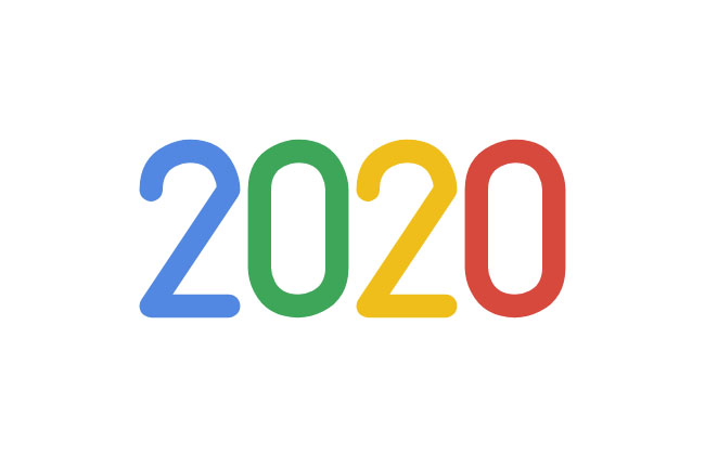 仿谷歌2020数字SVG动画特效（svg动画效果）