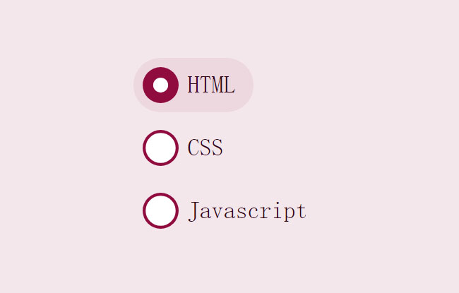 CSS3单选按钮动画特效（css3点击按钮特效）